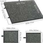 1000조각 펠트판 퍼즐패드 퍼즐 직쏘퍼즐 다크그레이 수납 프레임 받침대 조각 5 아키바 그린 펠트 보드 업그레이드