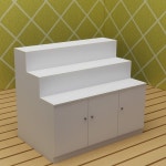 팝업스토어 전시대 조립식 진열대 수납