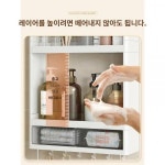 심플한 카페 아트 갤러리 편리한 안전 화장실 선반 도서관