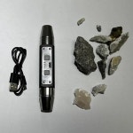 장파 실험실 UV 램프 미네랄 인 검출기 블랙라이트 LED 자외선 손전등 254nm