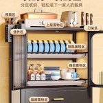 뚜껑식기건조대 덮개 2단 수저 선반 단식기건조대 보관함
