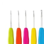 실리콘 코바늘 세트 9종 초보 뜨개질 뜨개바늘 입문