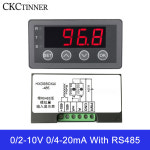 아날로그 입력 디스플레이 계량기 디지털 테이블 HXDSBOXAI-NR 485 RL 버전 DC 0 4-20mA 2-10V 0