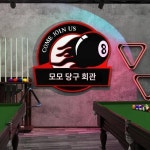 당구장 당구장 클럽하우스 프런트 벽면 장식 벽화 아이디어 포스터 광고 입체 스티커