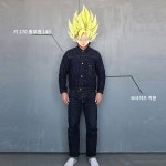 17 휴고메이드 앵글44506 4버튼 대전 양우 16oz 귀루즈핏 숏자켓