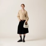 미우미우 캐시미어 가디건 카디건 MMF702