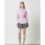 씨씨콜렉트 CC콜렉트 벨티드 셔츠 블라우스 55 C242MSC034 266143