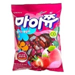 크라운 마이쮸 딸기 복숭아 사탕 간식 후식 비치용 식당 병원 업소 답례품 선물용 어린이 학원 대용량