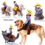 개와 고양이 중형 대형견 애완동물 승마 트랜스포머용 할로윈 의상 1 dolls