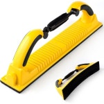 S SATC 234 x 1534 조정 가능한 반경 롱보드 유연한 샌딩 블록후크 루프 백킹 자동차 차체