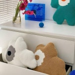 인스타 인플루언서 크리에이티브 이형 쿠션 침실 창문 장식 쿠션 민박 거실 소파 언밸런스 쿠션