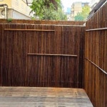 대나무울타리 2m 마당 펜스 담장 칸막이 텃밭 대나무 화단 밭 조경 커스텀 b7