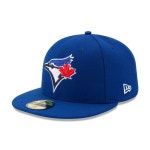 뉴에라 New Era 59Fifty MLB 토론토 블루제이스 온필드 피팅 게임 캡 모자 - 로얄 블