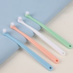 미세모 반려견 칫솔 강아지 치석제거 애견양치 초소형 그린