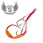 스타트 트리플훅 마지컬리 Jr M 빅컬리 타이라바 대구라바 참돔낚시 대구낚시 1개 2 14g 22 에비오레 SK