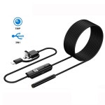 산업용 안드로이드 내시경 카메라 7MM5 3in1 마이크로 USB TYPE-C 자동차 폰용 방수 LED PC