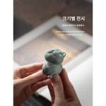 금산당 귀여운 고양이 테이블 상판 힐링 스트레스 해소 어항 조경 돌 동물 고양이 낚시 인테리어 소품