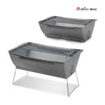가정용 바베큐장 숯불바베큐그릴 크롬도금석쇠 반달화로대