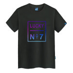 클로니아 럭키세븐 라운드 반팔 티셔츠 TS-322