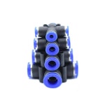 공압 피팅 파이프 커넥터 튜브 에어 퀵 워터 푸시 인 호스 플라스틱 PU PY PK PM PV PE