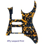 일렉트릭 부품 픽가드 험버커 픽업 스크래치 플레이트 1개 26 4Ply Leopard Print