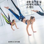 테스 벨트 플라잉 번지피지오 번지 밴드 로프 점프 요가