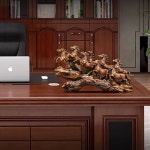 말 장 조각상 사무실 조형물 이사 개업 선물 모형