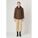 BCBG 비씨비지 BCBG 니트카라 후드집업 덕다운 55 13 B4W9Y973 383164