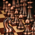 고급 체스판 게임 세트 말 보드 체스