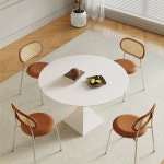 블랙 원형식탁 슬레이트 라운드 용 원탁 식탁