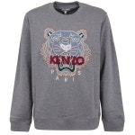 겐조 타이거 자수 크루넥 스웨트셔츠 FC65SW1234XL95DOVEGREY