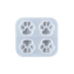 실리콘 키링 석고 고체 방향제 왁스 비누 캔들 타블렛 발바닥 모양 몰드