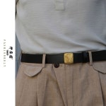 히콕 벨트 클립빈티지 레더 빈티지 남성허리띠