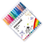 모나미 수성마카 사인펜 사인펜 슈퍼 12색 세트 단품