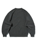 스웨이드 스웨이드 CUT OFF CREWNECK PIGMENT SDESTO214BK
