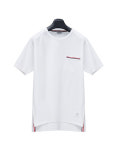 톰브라운 THOM BROWNE 톰브라운 RWB 포켓 엣지 티셔츠 MJS010A01454-100 63438374