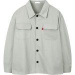 해리슨 해리슨 남성용 오버핏 단추 트러커 자켓 L L H1002 YYD1007