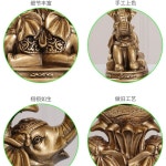 엔틱 탁상 시계 레트로 고전 소품 침실 프랑스 거실 사이즈 N