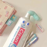 치약 디자인 연필통 필통 파우치 특이한 귀여운 학생 선물 땅콩 필통