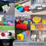 조약돌 벤치 의자 공원 등받이없는 카페 조형물 관광지