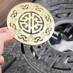 원목 퇴수기 골드스톤 차트레이 티트레이 다기 트레이