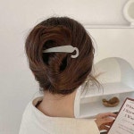 꼬임 바나나핀 소형 반묶음 헤어 머리핀 집게핀 적은