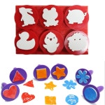 키즈 창의놀이 도장찍기 농장 스템프 어린이미술 미술공부