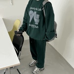 4가지사이즈 애슬레틱94 오버핏 트레이닝세트 맨투맨 조거팬츠