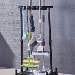 이동식대걸레홀더 선반 청소도구 세척통 보관함 고정형 단일 항목