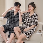 여름 커플잠옷 아이스 실크잠옷 신혼부부 홈웨어 남성 여성 여성 G1553