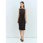 25 Jacquemus 여성 라 로브 스폴리오 원피스 jac0258021blk