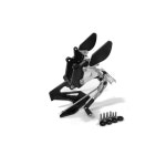 BIKERS 바이커즈 백스텝 포지션 가도식 페달 알루미늄 깎아내기 CBR250RR 9 BK-H0779-SLV
