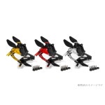 BIKERS 바이커즈 백스텝 포지션 가도식 페달 알루미늄 깎아내기 CBR250RR 9 BK-H0779-SLV