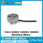 DarwinFPV 1504 블러쉬리스 모터 RC 드론 레이싱 멀티로터 부품 액세서리 핫 2300KV